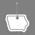 Zippy Clip & State of Iowa Shaped Tag